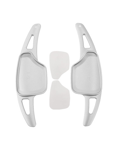 2020-2025 Cadillac XT6 Steering Wheel Paddle Shifter Extension Aluminium Silver Generic