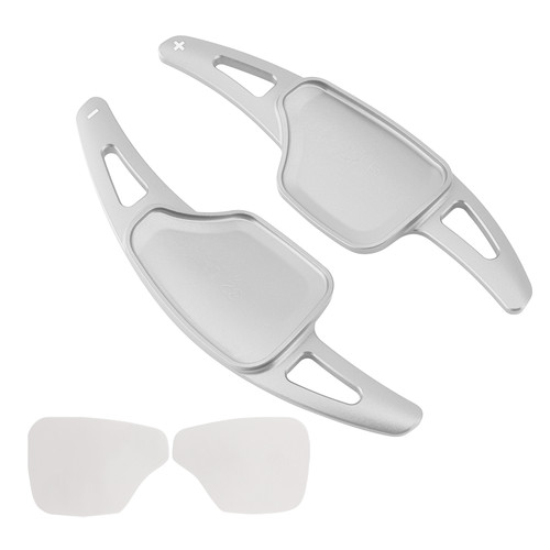 2020-2025 Cadillac XT6 Steering Wheel Paddle Shifter Extension Aluminium Silver Generic