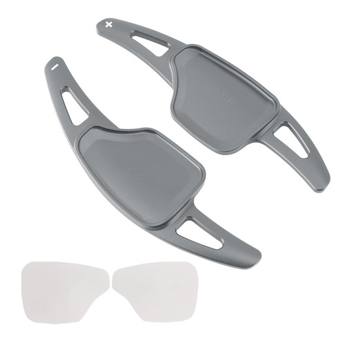 2020-2024 Cadillac CT4 Steering Wheel Paddle Shifter Extension Aluminium Grey Generic