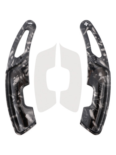 2023 Lexus RX LM Steering Wheel Paddle Shifter Extension Black Forged Pattern Generic