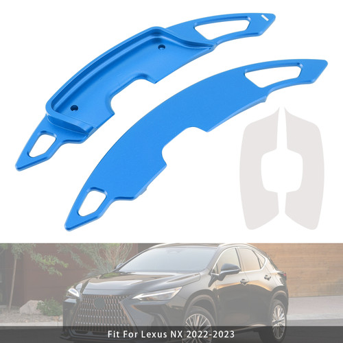 2023 Lexus RX LM Steering Wheel Paddle Shifter Extension Aluminium Blue Generic