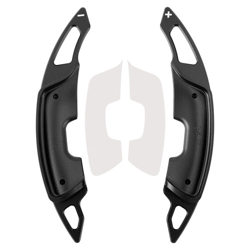 2019-2022 Lexus UX Steering Wheel Paddle Shifter Extension Aluminium Black Generic