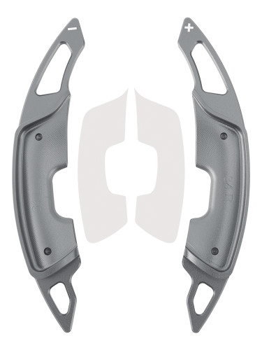 2022-2023 Lexus NX Steering Wheel Paddle Shifter Extension Aluminium Grey Generic