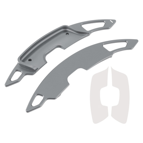 2022-2023 Lexus NX Steering Wheel Paddle Shifter Extension Aluminium Grey Generic