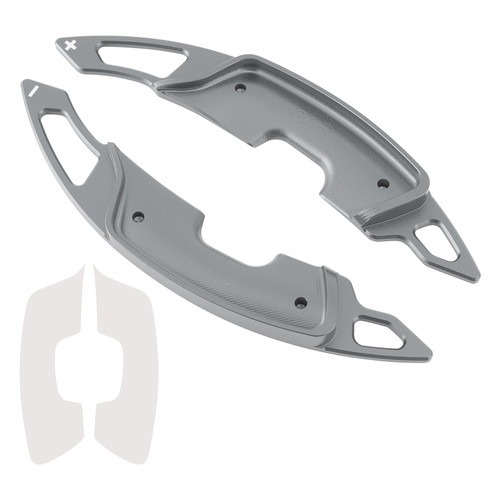 2018-2024 Lexus ES LS Steering Wheel Paddle Shifter Extension Aluminium Grey Generic