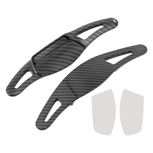 2016-2023 Suzuki Vitara / Escudo Steering Wheel Paddle Shifter Extension Carbon Fiber Black Look Generic