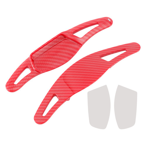 2016-2023 Suzuki Vitara / Escudo Steering Wheel Paddle Shifter Extension Carbon Fiber Red Look Generic