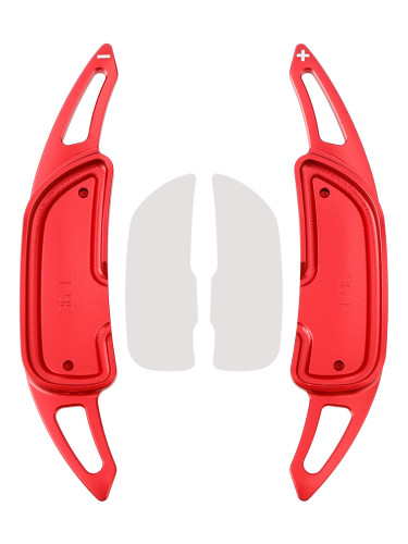 2015-2023 Mercedes Benz AMG Steering Wheel Paddle Shifter Extension Aluminium Red Generic