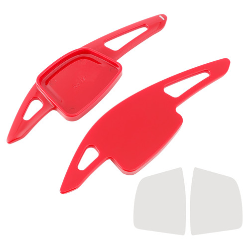 2019-2024 Audi A3 A4 A5 A6 A7 A8 Steering Wheel Paddle Shifter Extension Red Generic