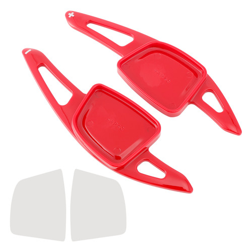 2019-2024 Audi A3 A4 A5 A6 A7 A8 Steering Wheel Paddle Shifter Extension Red Generic