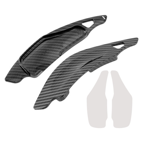 2007-2014 Toyota Noah/Voxy Steering Wheel Paddle Shifter Extension Carbon Fiber Black Look Generic