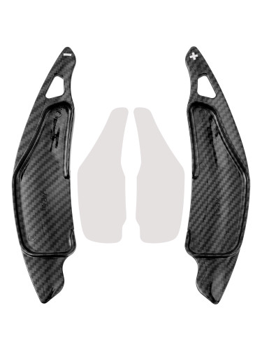 2006-2011 Lexus IS Steering Wheel Paddle Shifter Extension Carbon Fiber Black Look Generic