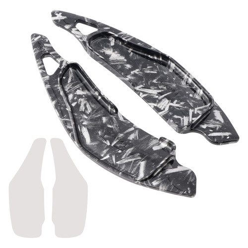 2007-2014 Toyota Noah/Voxy Steering Wheel Paddle Shifter Extension Black Forged Pattern Generic