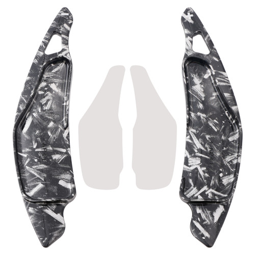 1997-2004 Toyota Aristo Steering Wheel Paddle Shifter Extension Black Forged Pattern Generic