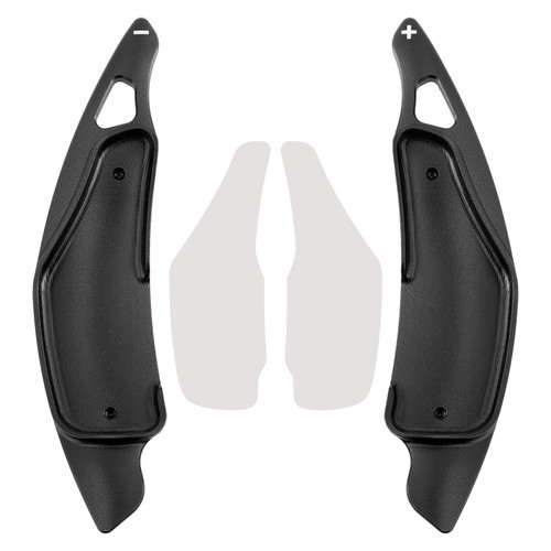 2005-2010 Toyota Ractis Steering Wheel Paddle Shifter Extension Aluminium Black Generic