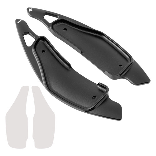 2005-2010 Toyota Ractis Steering Wheel Paddle Shifter Extension Aluminium Black Generic