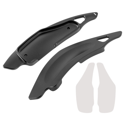 2005-2010 Toyota Ractis Steering Wheel Paddle Shifter Extension Aluminium Black Generic