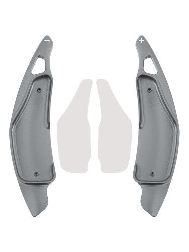 2005-2010 Toyota Ractis Steering Wheel Paddle Shifter Extension Aluminium Grey Generic