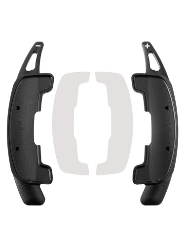 2021-2024 Jaguar F-PACE 2021-2024 Steering Wheel Paddle Shifter Extension Aluminium Black Generic