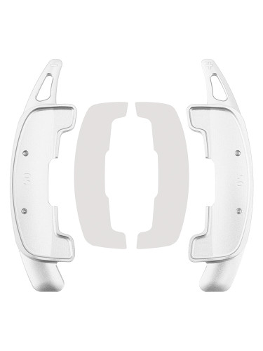 2023-2024 Range Rover Steering Wheel Paddle Shifter Extension Aluminium Silver Generic