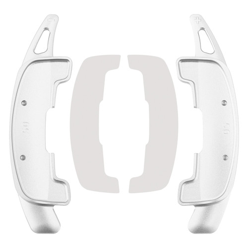 2021-2023 Jaguar XFL Steering Wheel Paddle Shifter Extension Aluminium Silver Generic