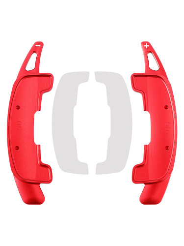 2021-2023 Range Rover Evoque Steering Wheel Paddle Shifter Extension Aluminium Red Generic