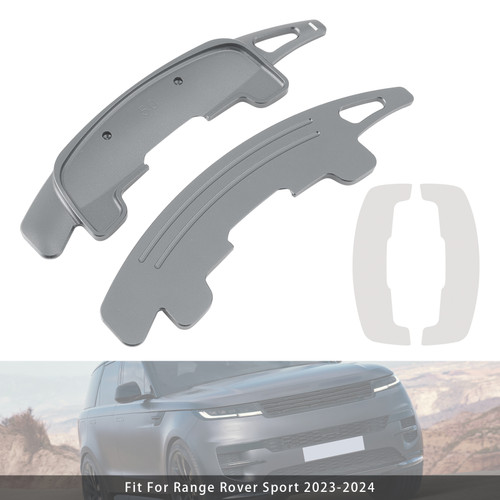 2024 Jaguar E-PACE Steering Wheel Paddle Shifter Extension Aluminium Grey Generic