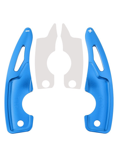 2017-2025 Toyota GT86 Steering Wheel Paddle Shifter Extension Steering Wheel Paddle Shifter Extension Aluminium Blue Generic