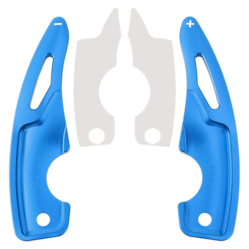 2017-2025 Toyota GT86 Steering Wheel Paddle Shifter Extension Steering Wheel Paddle Shifter Extension Aluminium Blue Generic