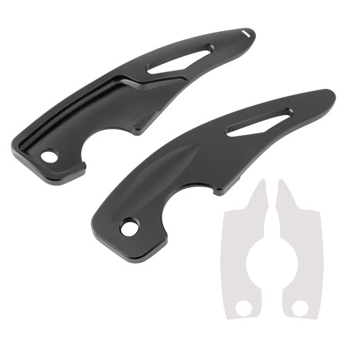 2017-2025 Subaru BRZ Steering Wheel Paddle Shifter Extension Aluminium Black Generic