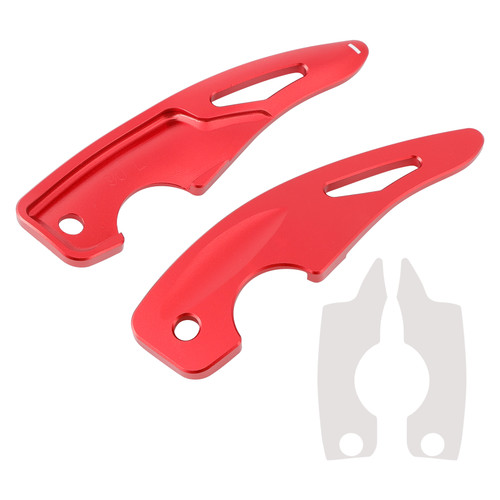 2017-2025 Subaru BRZ Steering Wheel Paddle Shifter Extension Aluminium Red Generic