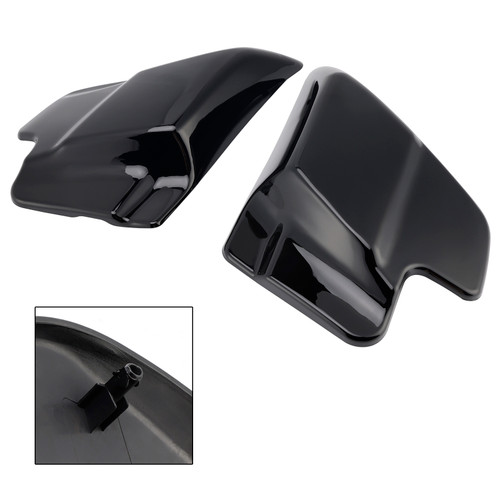 1997-2007 Tour Glide FLT Side Battery Cover Black Generic