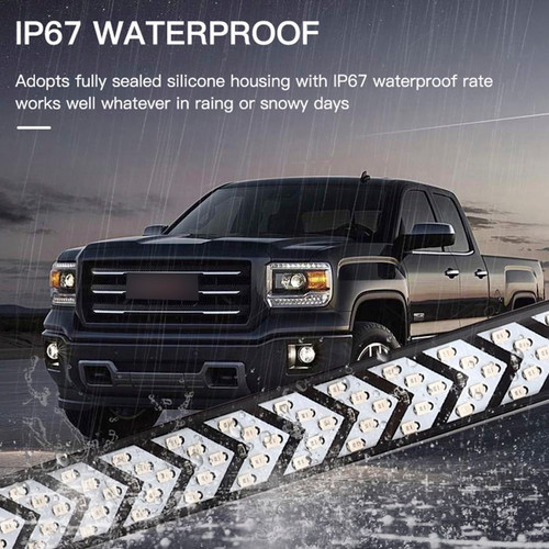 Car Truck LED TailLight Strip Turn Signal Lamp Flowing Dynamic Arrowhead 1.5 meters