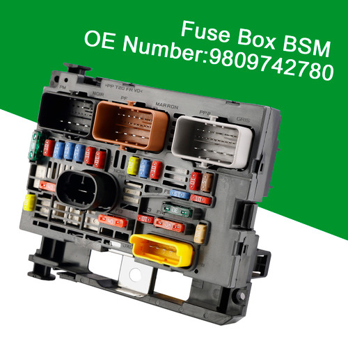 2008-2019 Citroen Berlingo Fuse Box BSM 9809742780 Generic