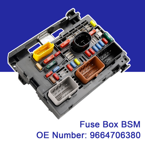 2008-2019 Citroen Berlingo Fuse Box BSM 9664706380 Generic