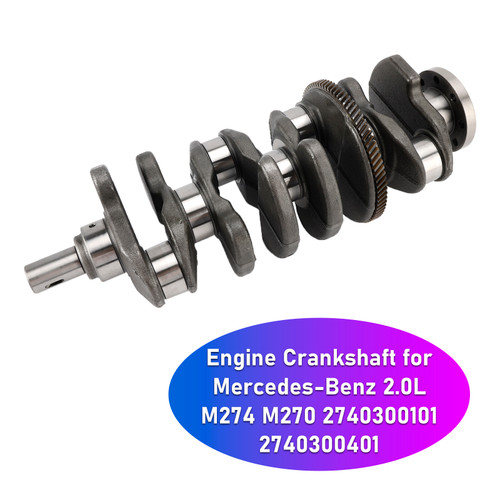 2016-2019 Infiniti M274.920 2.0 Turbocharged Engine Crankshaft 2740300101 2740300401 Generic