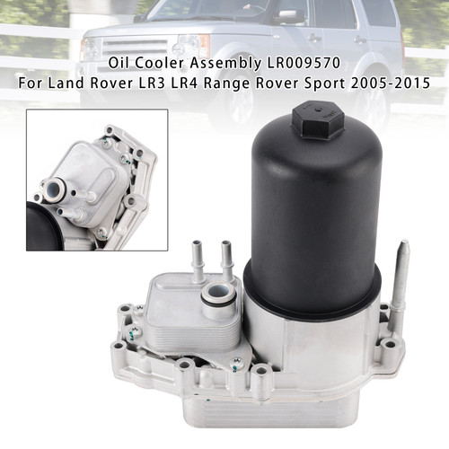 2005-2015 Land Rover LR3 LR4 Range Rover Sport Oil Cooler Assembly LR009570 Generic