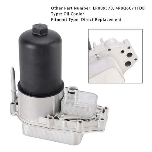 2005-2015 Land Rover LR3 LR4 Range Rover Sport Oil Cooler Assembly LR009570 Generic