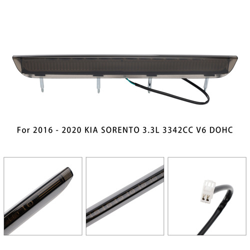 2016-2020 KIA SORENTO 3.3L Rear Stop Lamp 3rd High Brake Lamp LED 92700-C5000 Generic