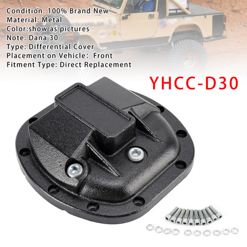 1987-2018 Jeep Wrangler Front Differential Cover YHCC-D30