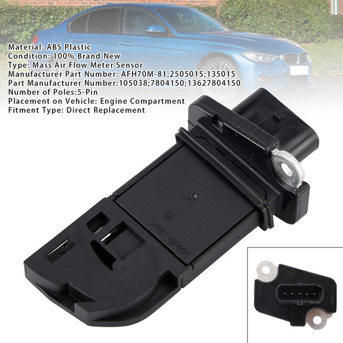2008-2019 BMW X3/X4/X5/X6 Mass Air Flow Meter Sensor 13627804150 Generic