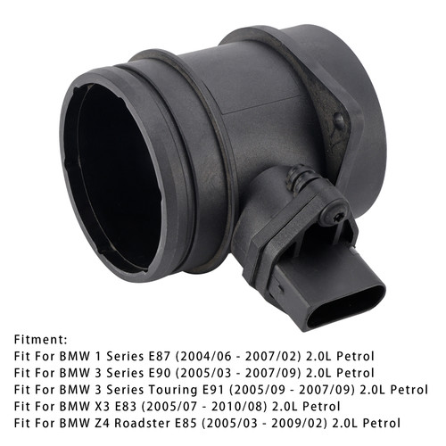 2005-2007 BMW 3 Series E90 Mass Air Flow Meter Sensor 0280218165 Generic
