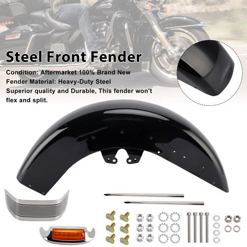 2015- later Harley-Davidson Ultra Limited Low-FLHTKL Steel Front Fender Generic