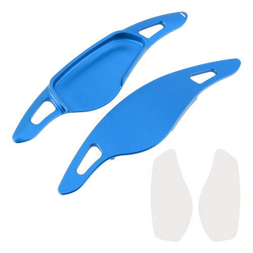 2016-2025 BMW 1/2/3/4/5/6/7/8 Series Steering Wheel Paddle Shifter Extensions Aluminium Blue Generic