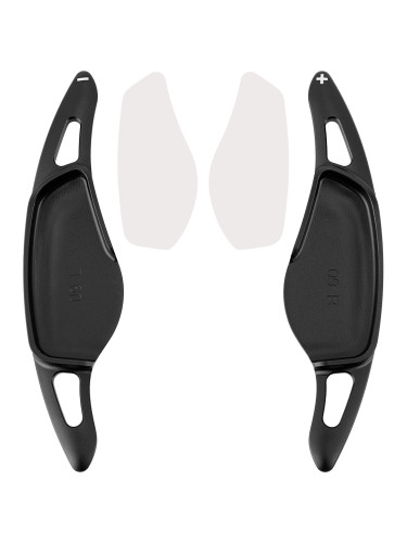 2016-2025 BMW 1/2/3/4/5/6/7/8 Series Steering Wheel Paddle Shifter Extensions Aluminium Black Generic