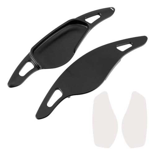 2018-2025 BMW G01 G02 G05 G06 G07 G80 G82 Steering Wheel Paddle Shifter Extensions Aluminium Black Generic