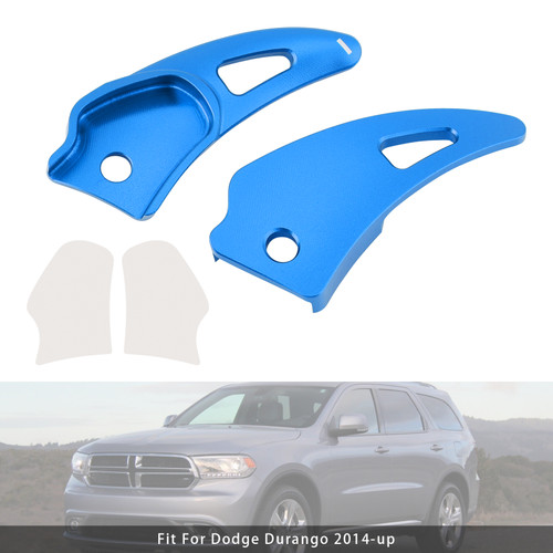 2014-up Dodge Durango Paddle Shifter Extension Aluminium Blue Generic
