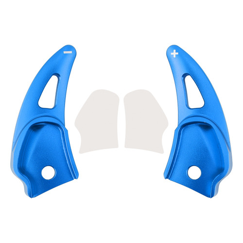 2015-up Dodge Charger Paddle Shifter Extension Aluminium Blue Generic