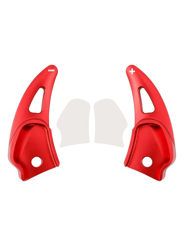 2015-up Dodge Charger Paddle Shifter Extension Aluminium Red Generic