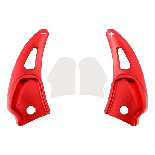 2015-up Dodge Challenger Paddle Shifter Extension Aluminium Red Generic